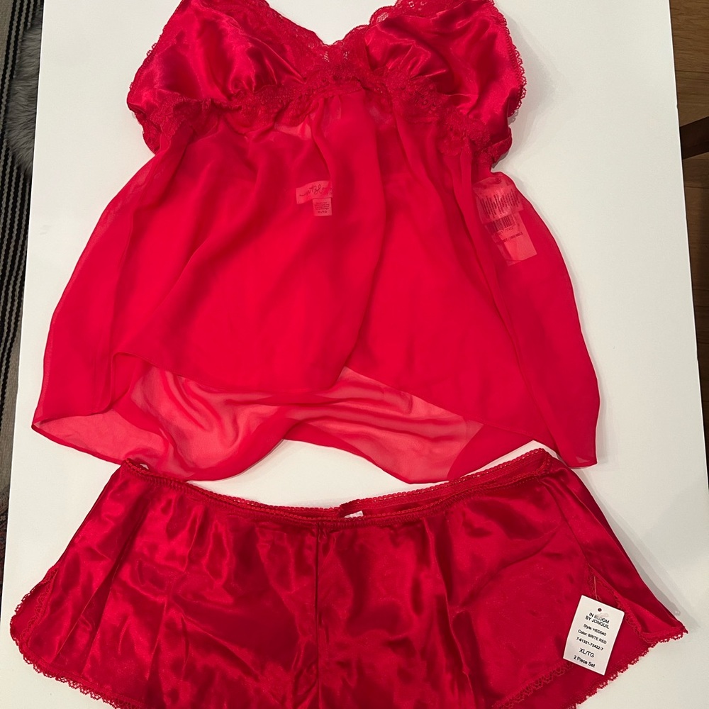 In Bloom by jonquil Red Lingerie Set